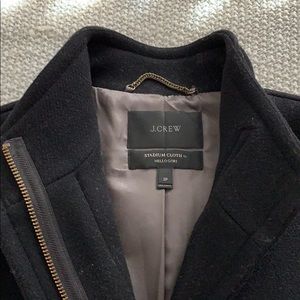 J. Crew Cocoon Coat Italian Stadium Cloth Wool